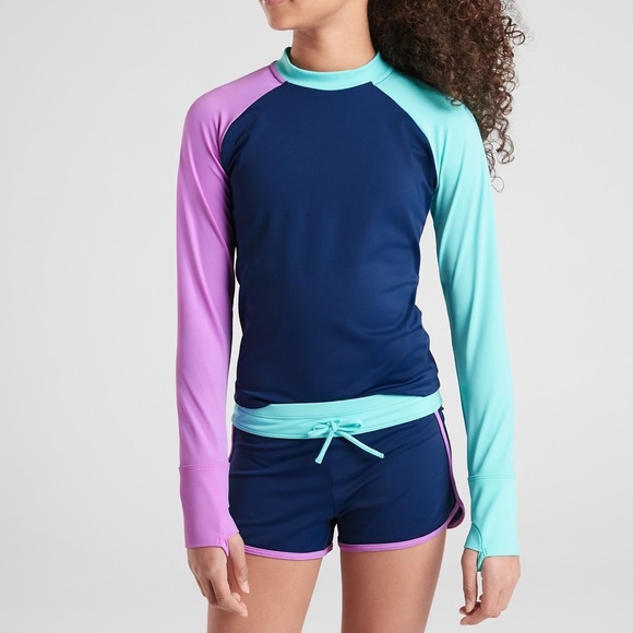 athleta long sleeve swim